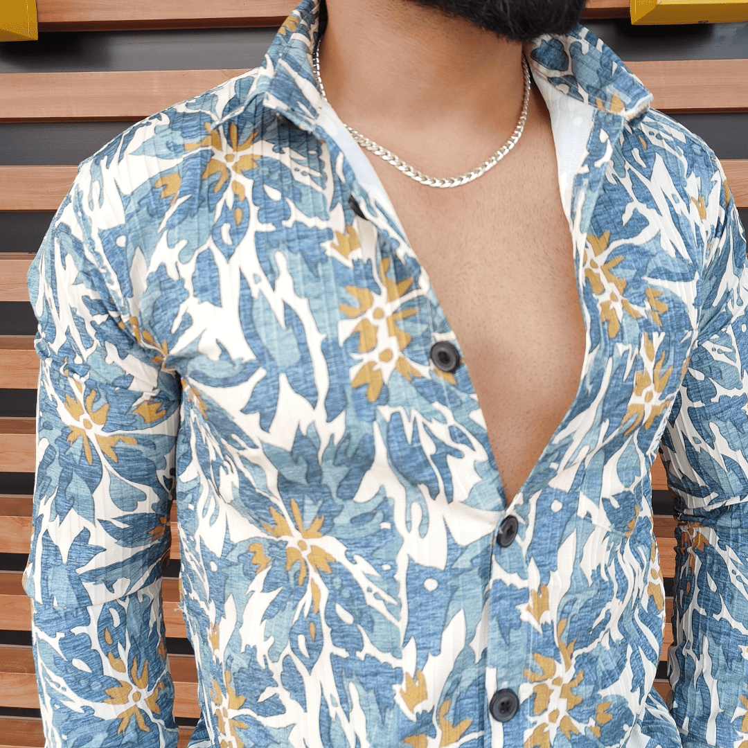 Floral Printed Imported Shirt