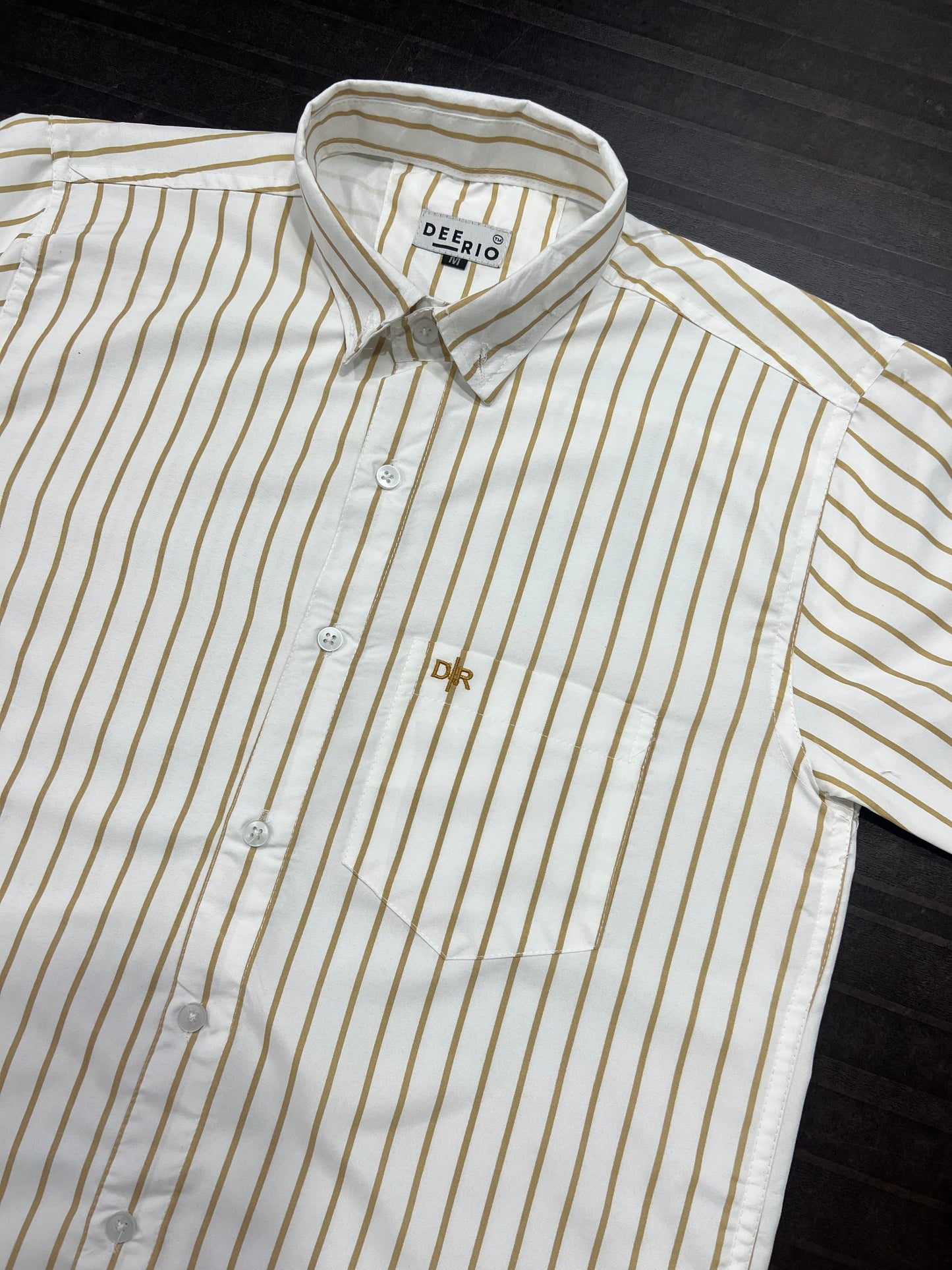 Yellow Stripe Shirts - Dee Rio